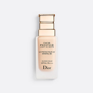 DIOR PRESTIGE LIGHT-IN-WHITE LE PROTECTEUR UV MINÉRAL BB (SPF 50+ PA+++) ~ Tinted sunscreen - protective and anti-aging emulsion