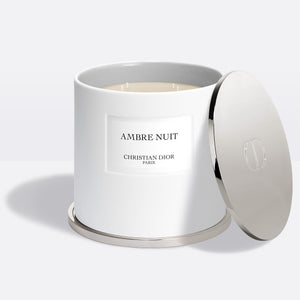 AMBRE NUIT GIANT CANDLE ~ Scented Candle - Amber and Sensual Notes