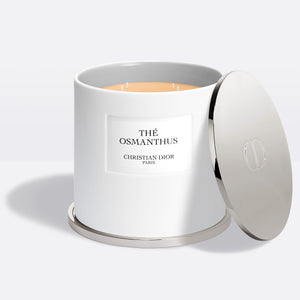 THÉ OSMANTHUS GIANT CANDLE ~ Scented Candle - Apricot and Floral Notes