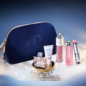 DIOR ADDICT THE BEAUTY RITUAL ~ Dior Addict Set - Lip Balm, Gloss, Anti-Aging Skincare and Eau de Toilette