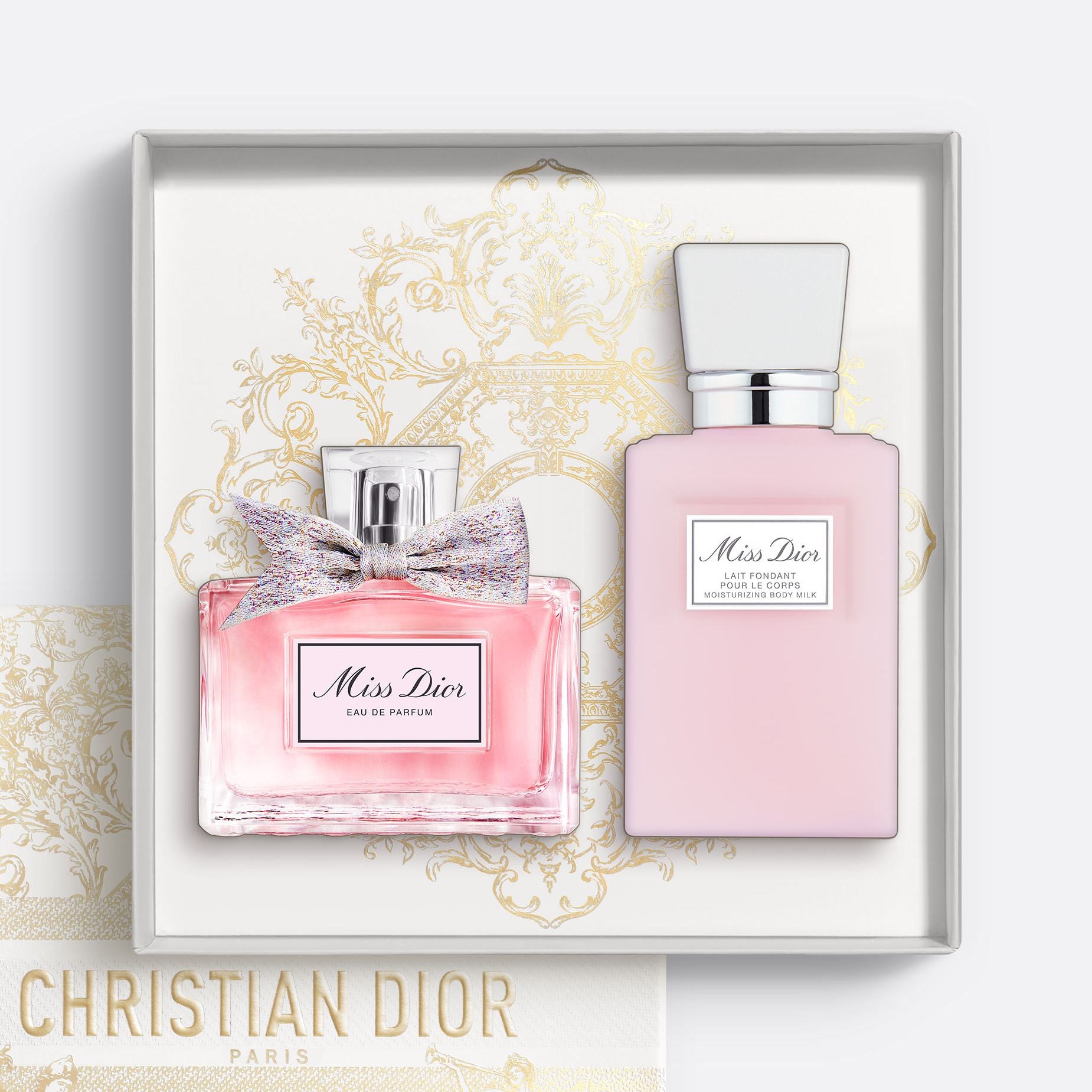 MISS DIOR - THE PERFUMING RITUAL - LIMITED EDITION ~ Miss Dior Set - Eau de Parfum and Body Milk
