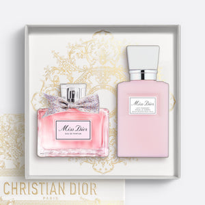 MISS DIOR - THE PERFUMING RITUAL - LIMITED EDITION ~ Miss Dior Set - Eau de Parfum and Body Milk